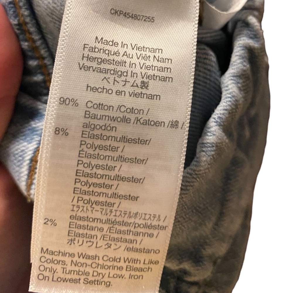 Madewell high rise Pull-On Relaxed Jeans, elastic, Small Tall (runs a tad large) - Picture 11 of 12